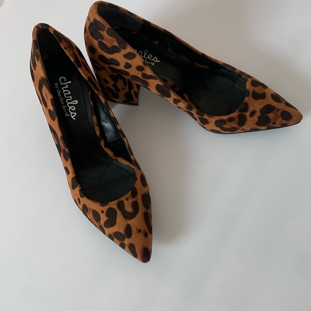 Nwob! Charles By Charles David Arya Block Heel Pu… - image 1